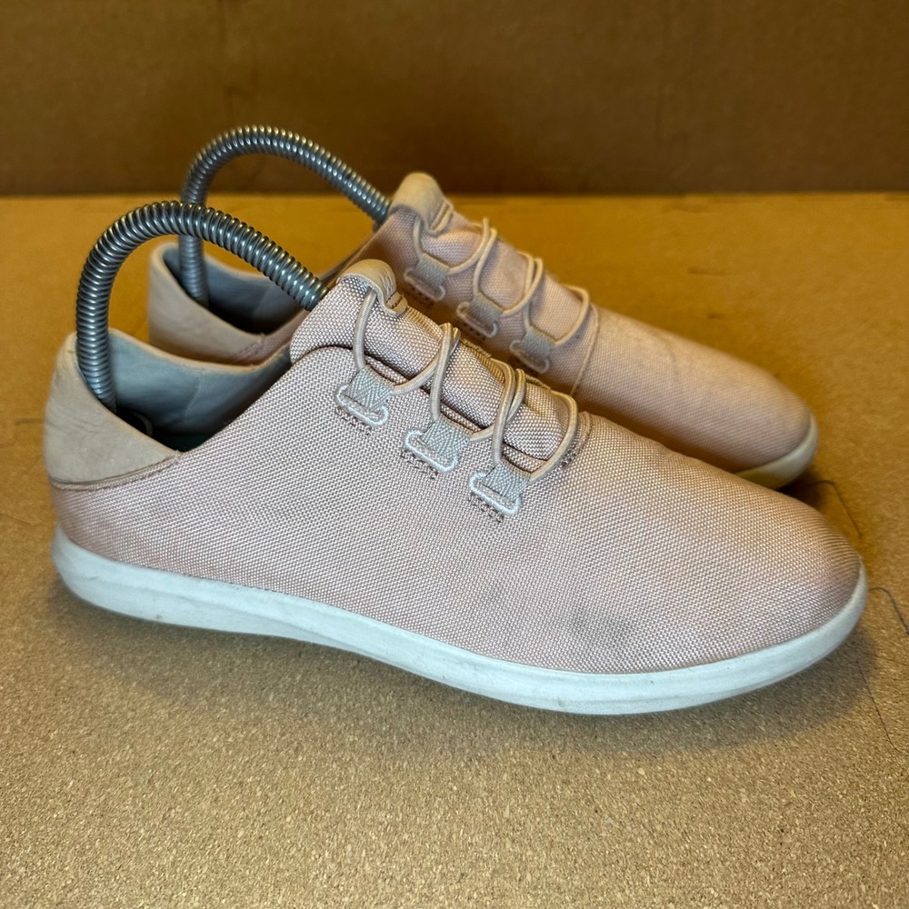 OluKai Hale'iwa Li Ha'a Pink Textile Sneakers Women 7.5 Low Top Shoes 20381-4L18